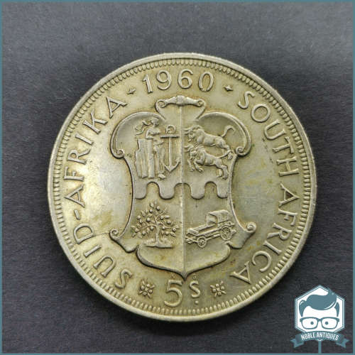 1960 SA SILVER Crown / 5 Shillings, 3 Coins Available, Bid Per Coin!!!