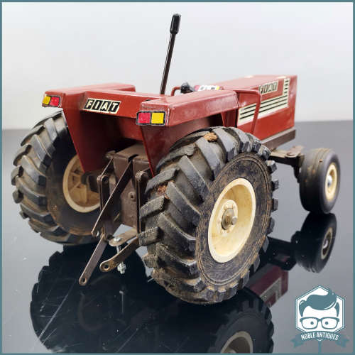 Large Vintage Strike Pressed Metal FIAT Tractor!!!