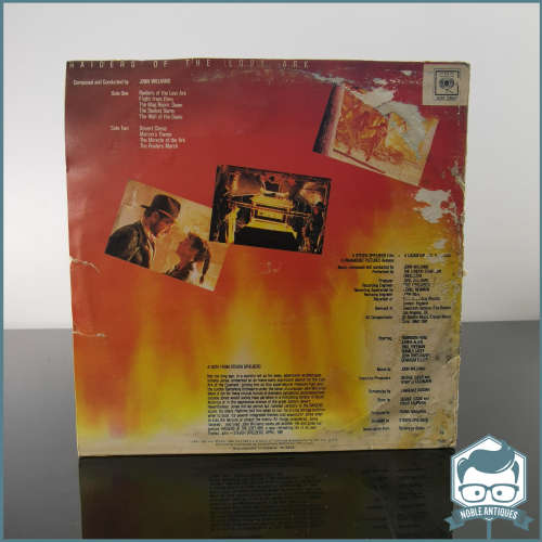 Raiders Of The Lost Ark (Original Motion Picture Soundtrack) LP Record VG!!!