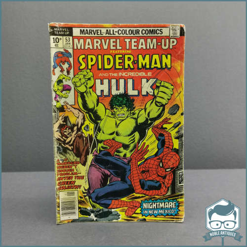 1976 Marvel Team-up #53 first John Byrne X-Men art Bronze Age Comics !!!