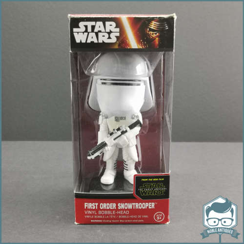 Original Boxed Star Wars Episode 7 - First Order Snowtrooper Wacky Wobbler !!!