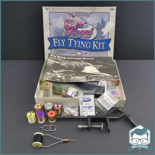 Original Boxed Complete Regal Fly Tying Kit!!!