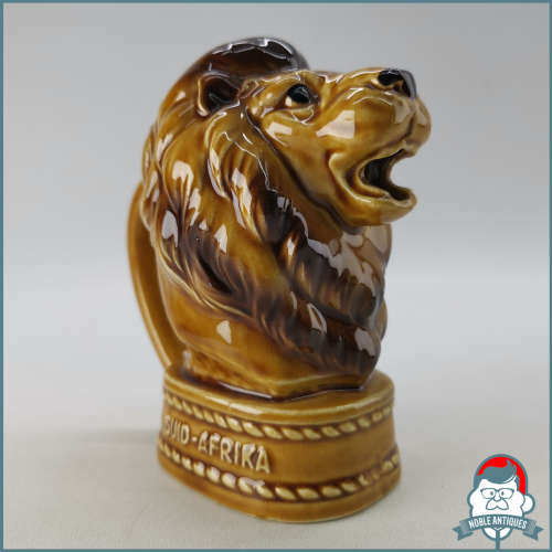 Vintage Glazed South African Porcelain Lion Creamer / Milk Jug!!!