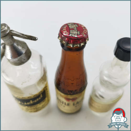 RARE!!! Vintage South African Bar Mini Bottle Display!!!