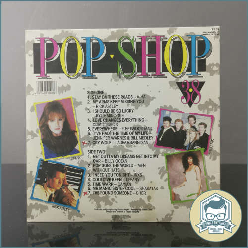 Various  Pop Shop 38 (1988, Vinyl, LP, Compilation South Africa, G+G+)