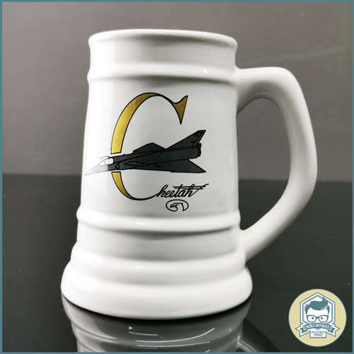 Original Cheetah Military Aircraft Beer Mug!!!