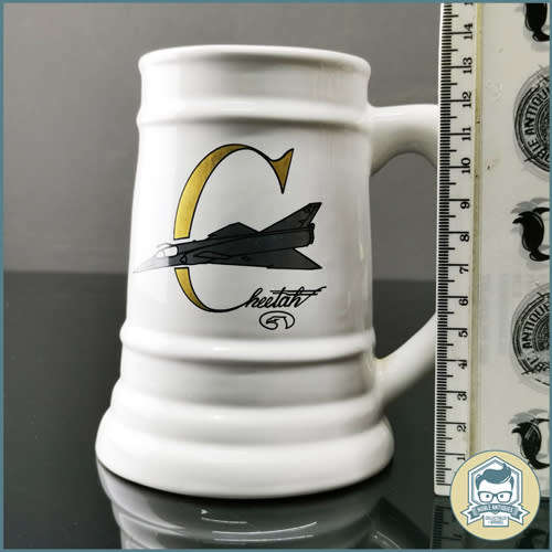 Original Cheetah Military Aircraft Beer Mug!!!