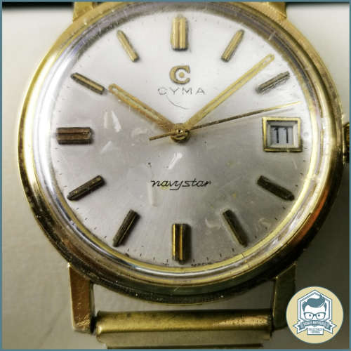 Vintage Cyma, Navistar Automatic Men`s Watch (Working) !!!