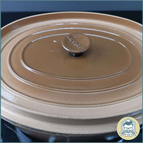 Extremely Heavy Original Invicta Cast Iron Pot with Lid!!!