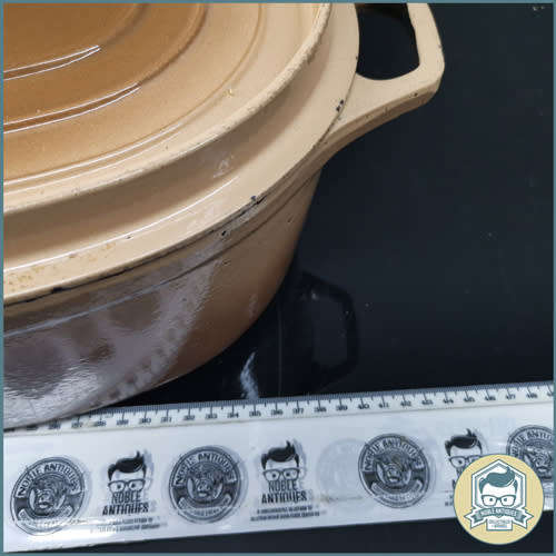 Extremely Heavy Original Invicta Cast Iron Pot with Lid!!!