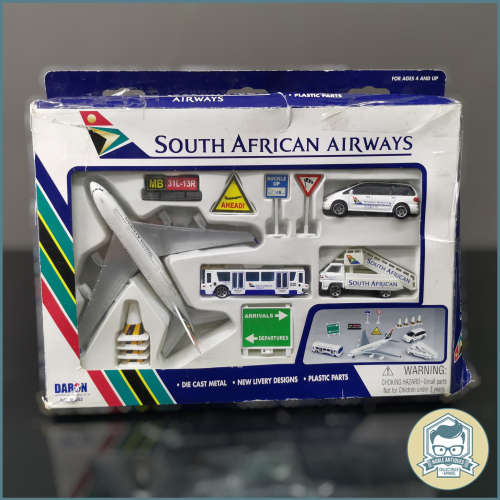 Boxed Daron South African Airways Playset!!!