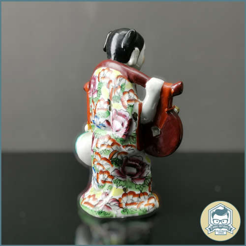 Oriental Glazed Porcelain Figure - 250mm Tall!!!