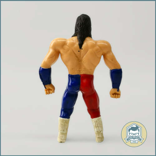 Vintage 1996 BRITISH BULLDOG WWE WWF BEND-EMS Just Toys !!! 12cm