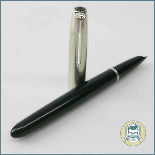 Vintage Parker 21 Super MKII Fountain Pen - Medium Steel Nib