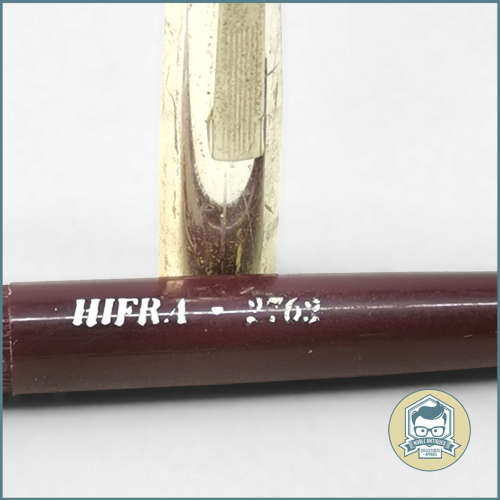 Vintage HIFRA 2762 Burgundy Fountain Pen