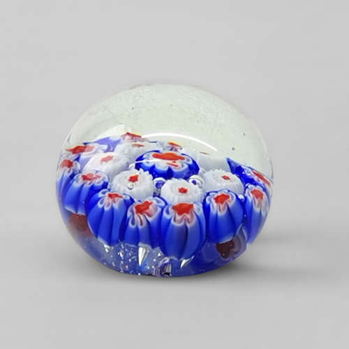 Millefiori Glass Paperweight Orb Paperweight!!!