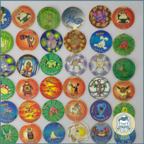 Vintage 145 POKEMON TAZOS Collection!!! Bid for All!!!