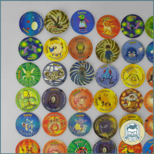 Vintage 145 POKEMON TAZOS Collection!!! Bid for All!!!