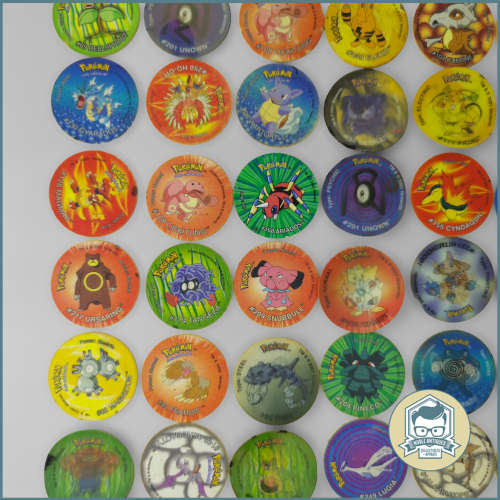 Vintage 145 POKEMON TAZOS Collection!!! Bid for All!!!