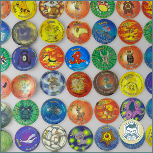 Vintage 145 POKEMON TAZOS Collection!!! Bid for All!!!