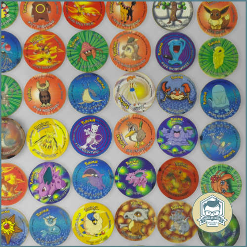 Vintage 145 POKEMON TAZOS Collection!!! Bid for All!!!