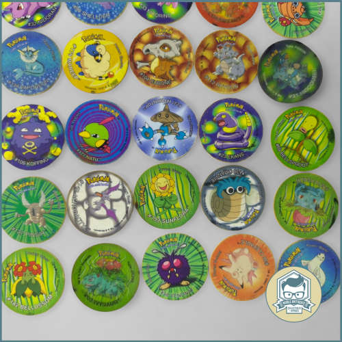 Vintage 145 POKEMON TAZOS Collection!!! Bid for All!!!