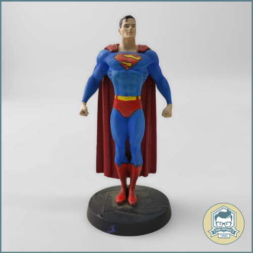 Cast Metal DC Super Hero Collection Superman (Includes full color Comic) !!! 9cm