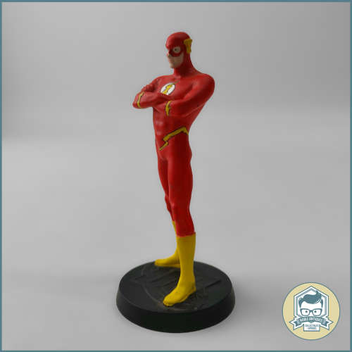 Cast Metal DC Super Hero Collection The Flash (Includes full color Comic) !!! 9cm