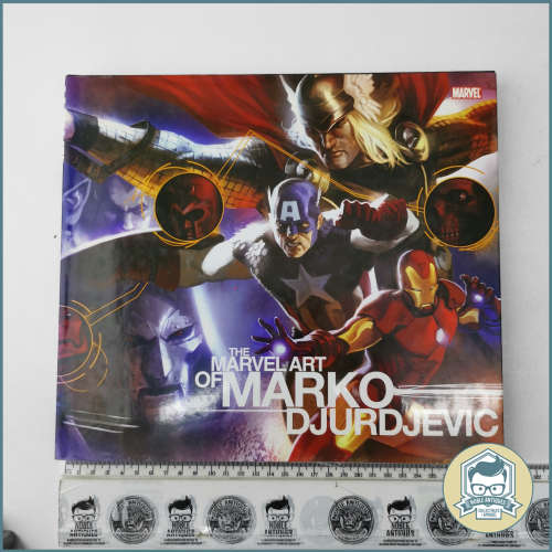The Marvel Art of Marko Djurdjevic Book by John Rhett Thomas- Hardcover!!!