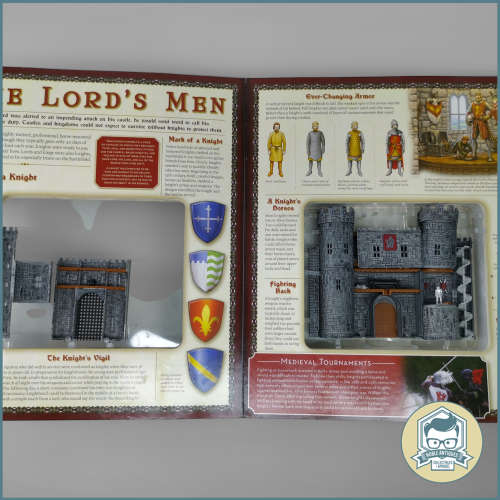 Explore Within a Medieval CASTLE Open the iron gates and explore an ancient fortress!!!! 3D BOOK