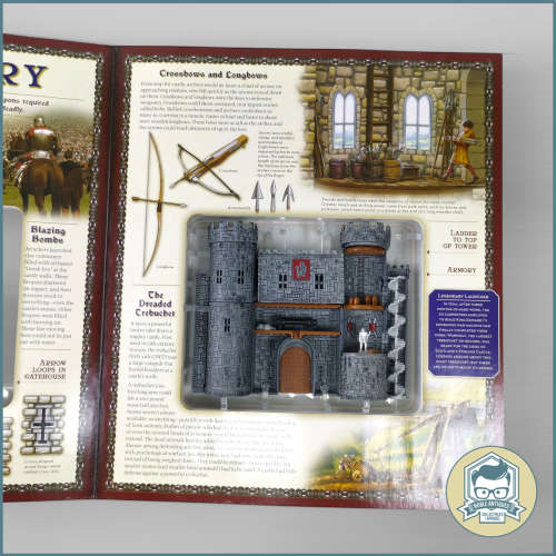 Explore Within a Medieval CASTLE Open the iron gates and explore an ancient fortress!!!! 3D BOOK