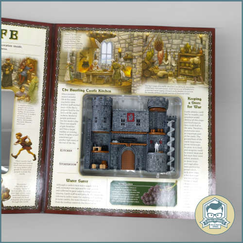 Explore Within a Medieval CASTLE Open the iron gates and explore an ancient fortress!!!! 3D BOOK