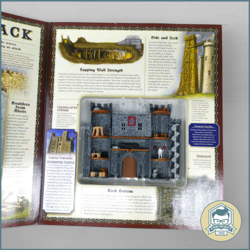 Explore Within a Medieval CASTLE Open the iron gates and explore an ancient fortress!!!! 3D BOOK