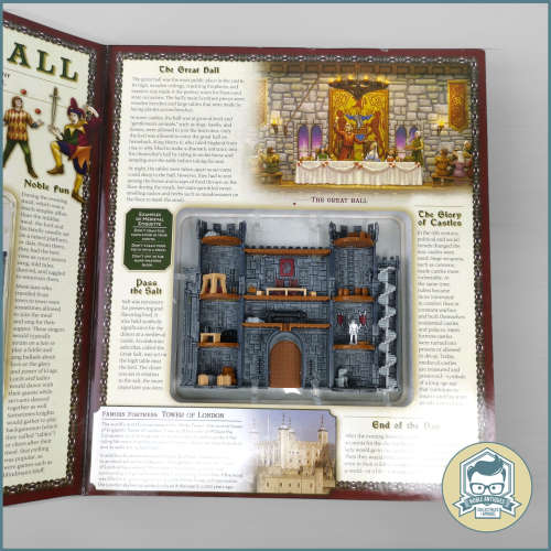 Explore Within a Medieval CASTLE Open the iron gates and explore an ancient fortress!!!! 3D BOOK
