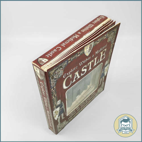 Explore Within a Medieval CASTLE Open the iron gates and explore an ancient fortress!!!! 3D BOOK