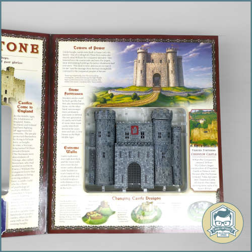 Explore Within a Medieval CASTLE Open the iron gates and explore an ancient fortress!!!! 3D BOOK