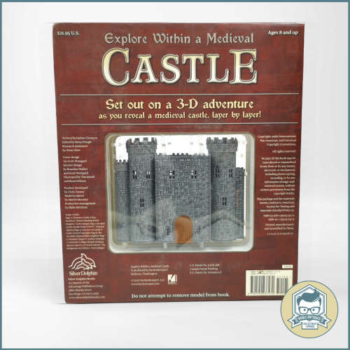 Explore Within a Medieval CASTLE Open the iron gates and explore an ancient fortress!!!! 3D BOOK