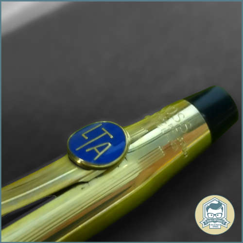 Vintage Boxed 12K Rolled Gold Cross Ball Point Pen!!!