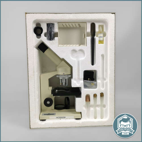 Large Original Boxed Cambridge SciFinder 1200XL Microscope!!! Box2