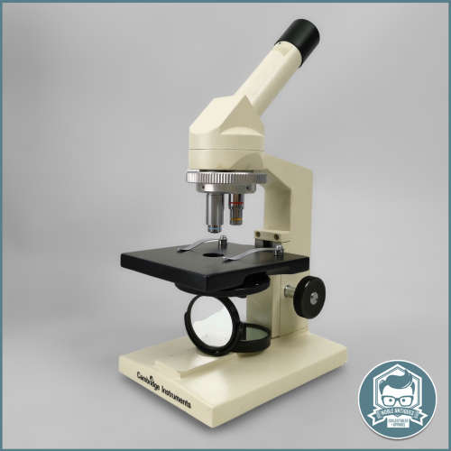 Large Original Boxed Cambridge SciFinder 1200XL Microscope!!! Box2