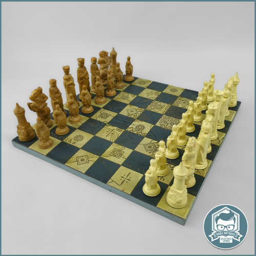 Vintage Medieval Chess Set, No Board Included!!!