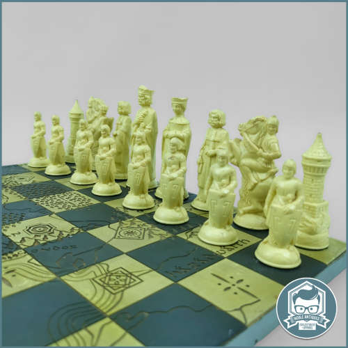 Vintage Medieval Chess Set, No Board Included!!!
