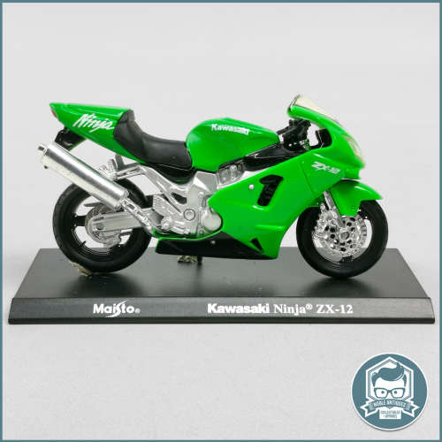 Detailed Die Cast Maisto Kawasaki Ninja® ZX-12 Scale 1:18!!!