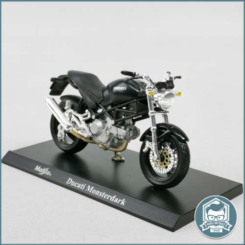 Detailed Die Cast Maisto Ducati Monsterdark Scale 1:18!!!