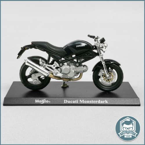 Detailed Die Cast Maisto Ducati Monsterdark Scale 1:18!!!