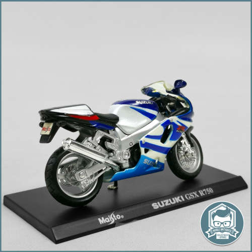 Detailed Die Cast Maisto SUZUKI GSX R750 Scale 1:18!!!