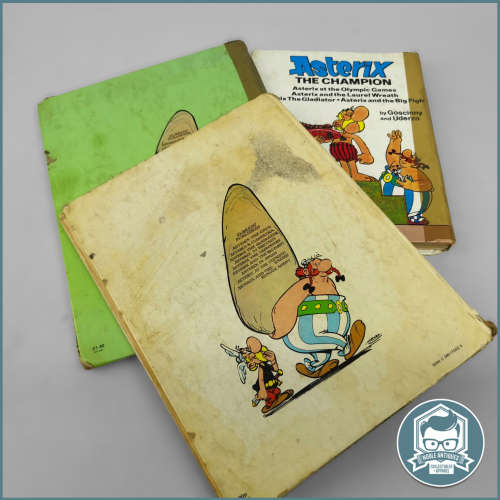Vintage Asterix Hard Cover Comic BOOK Collection - See Condition!!!