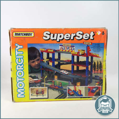 Vintage 1996 Boxed Matchbox MOTORCITY SuperSet!!!