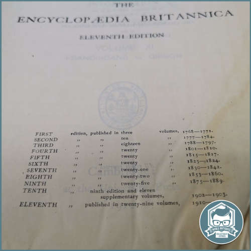 RARE - 1910 - 1911 Leather bound Encyclopedia Britannica - 4 Volumes!!!!!!