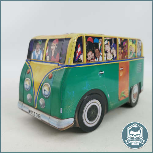 Lithographed Tin Plate 2010 world cup Taxi Biscuit Tin!!!
